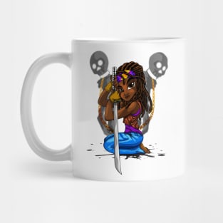 Swordswoman Mug